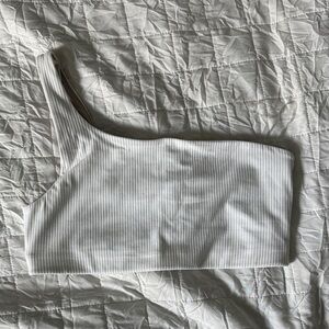 Lululemon Athletica One-Shoulder Ribbed Sports Bra